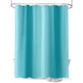 thumbnail image 1 of Fsddascl Turquoise Ombre Shower Curtain Set - Small 36" x 72" Washable Bathtub Curtain with 12 Hooks, Modern Abstract Art Waterproof Fabric Stall Shower Curtains for Bathroom/Bathtub Décor, 1 of 6
