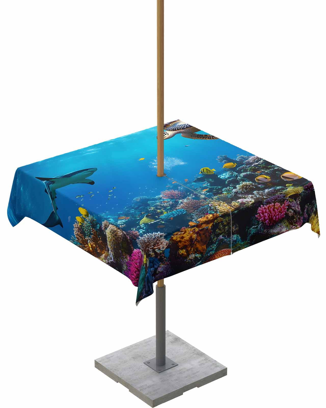 Squared The Corals Table Cover main image 0