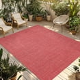 thumbnail image 1 of Fsddascl Vintage Coral Red Outdoor Rug for Patio/Deck, Non-Slip Large Area Rug 5 x 8 Ft, Farmhouse Retro Solid Color Linen Texture Indoor Outdoor Rugs Washable Area Rugs, Camping Rug Carpet Runner, 1 of 9