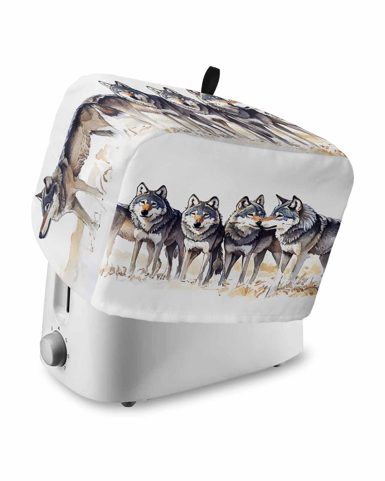Fsddascl Vintage Wolves Small Toaster Cover 2 Slice, Kitchen Appliance ...