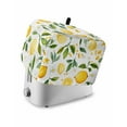 thumbnail image 1 of Fsddascl Yellow Lemon Small Toaster Cover 2 Slice, Kitchen Appliance Covers, White Flowers Botanical Fruit Toaster Oven Cover with Loop, Bread Machine Cover Polyester Dust Cover Protection, 1 of 5