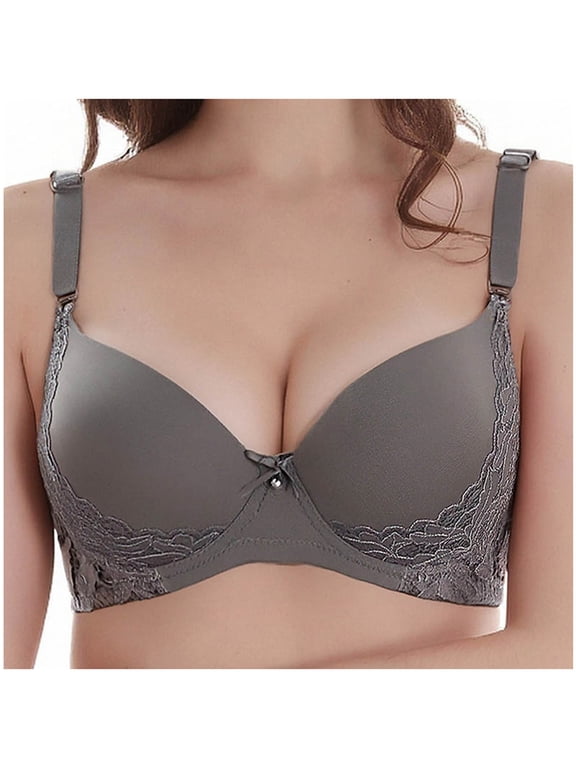 Plus Size Maternity Sleeping Bra for Women Underwire Push Up Thin Anti-Sagging Underwear for Everyday