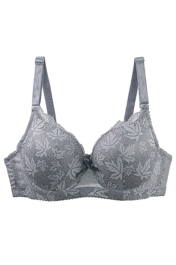 Underwire Bras for Women Bc Cup Push Up Anti-Sagging Thin Bra Everyday Wear Lingerie