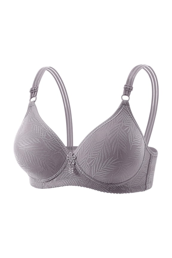 Women'S Plus Size Bc Cup Wireless Thin Breathable Comfortable Sexy Bra Everyday Wear Lingerie