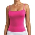 thumbnail image 1 of Fshinging 2025 Women Fashion T Shirts Women's Basic Tank Solid Color Adjustable Spaghetti Strap Backless Women Clothes, 1 of 6