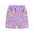 thumbnail image 1 of Fshinging Children's Shorts Colorful Rainbow Star Print Flower Short Pants With Pockets Athletic Bottoms Size 2-3 Years, 1 of 6