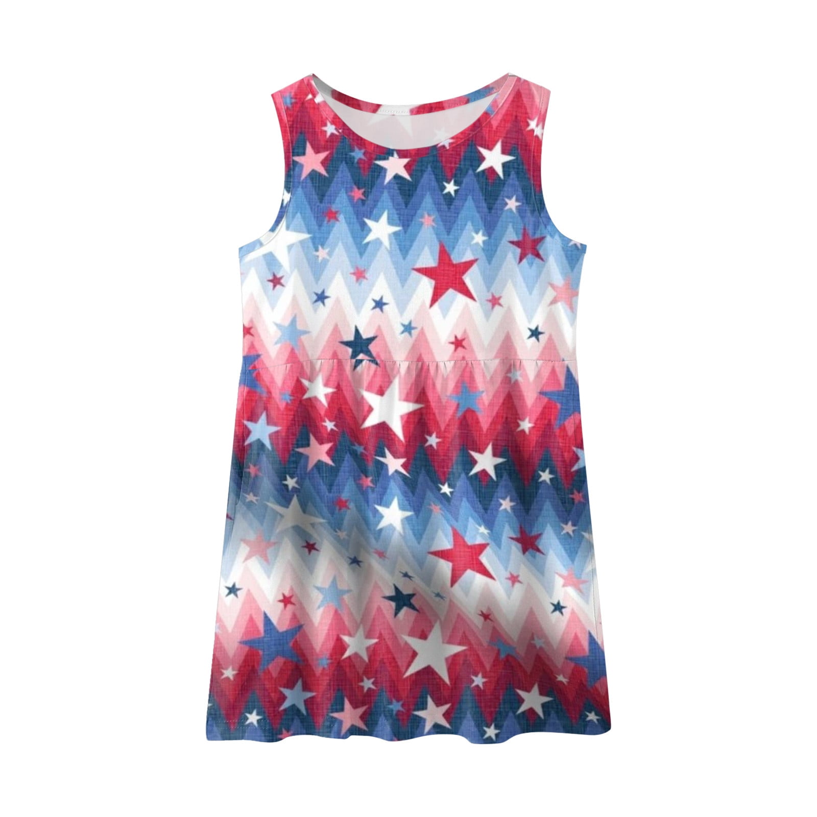 Fshinging Dresses For Girls 2025 Fourth Of July Independent Day Star ...