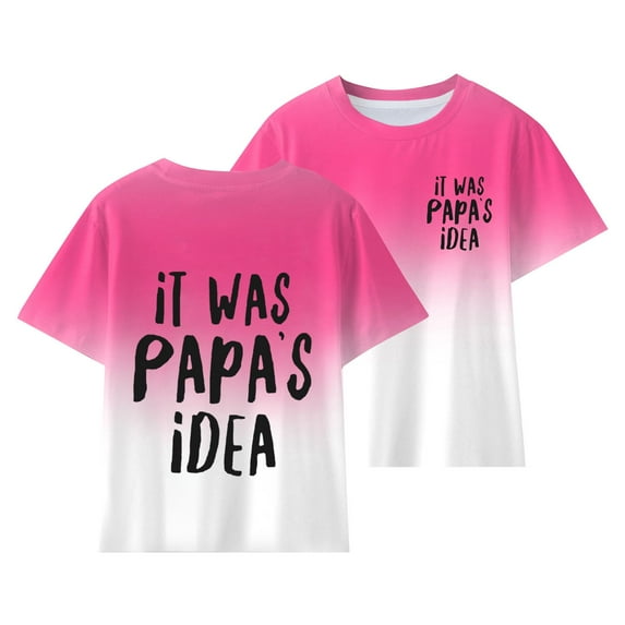 Fshinging Kids Summer Tops Girls Oversized T Shirts Girl Boys' Short Sleeve Tie Dye Alphabet Print Athletic Tops Tees Size 8-9 Years