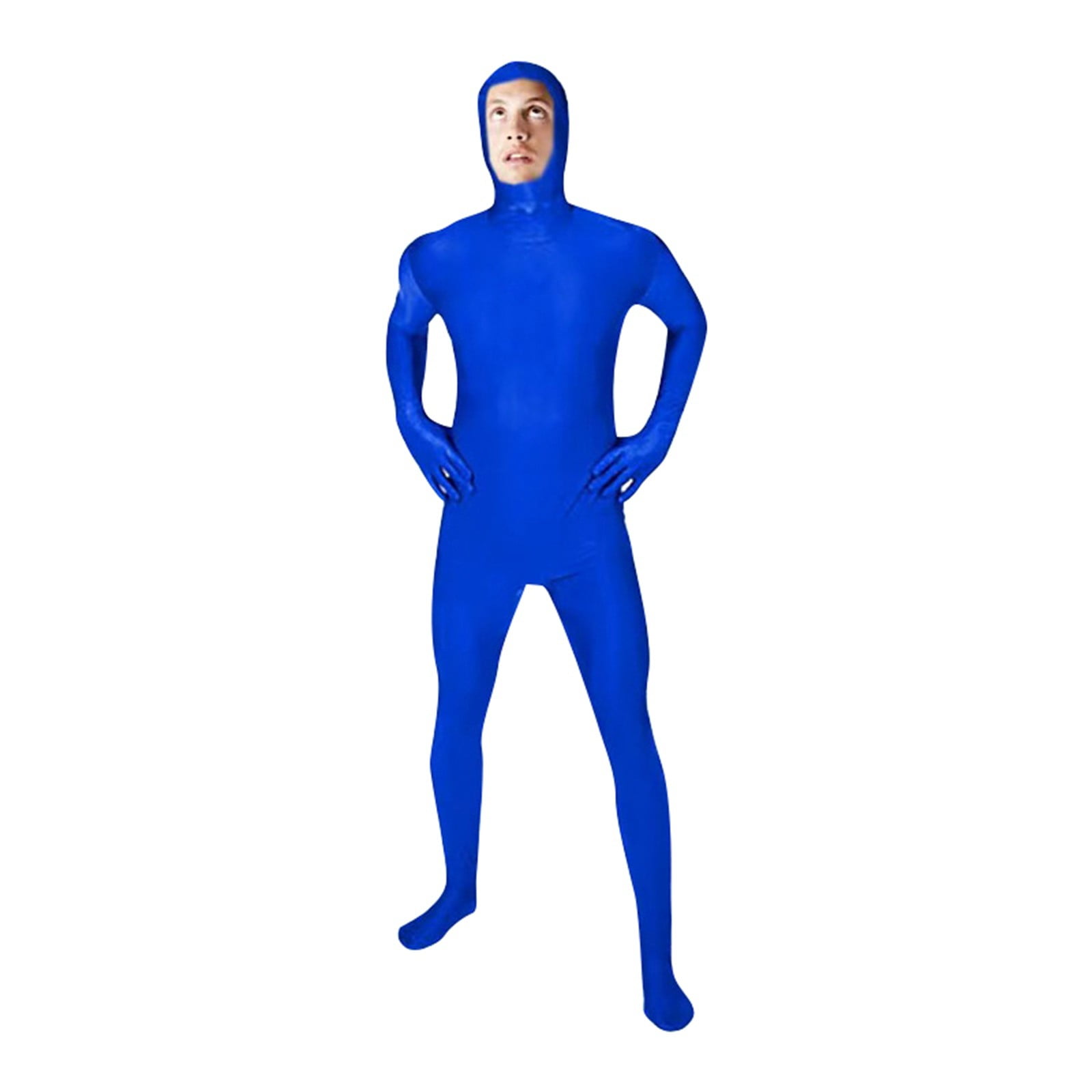 Green Screen Bodysuit, Ganzkörperanzug Mit Reißverschluss & Getrennten Fingern – Für Film, Live-Streaming (170cm)