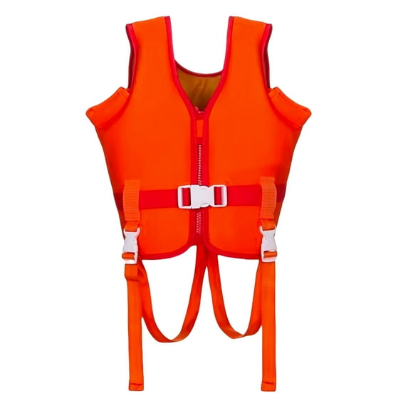 Fshinging Tankini Swimsuits For Girls Life Vest Style Pool Beach Outdoor Summer Water Play Buoyancy Aid Tummy Control Swimwear Size 3-4 Years