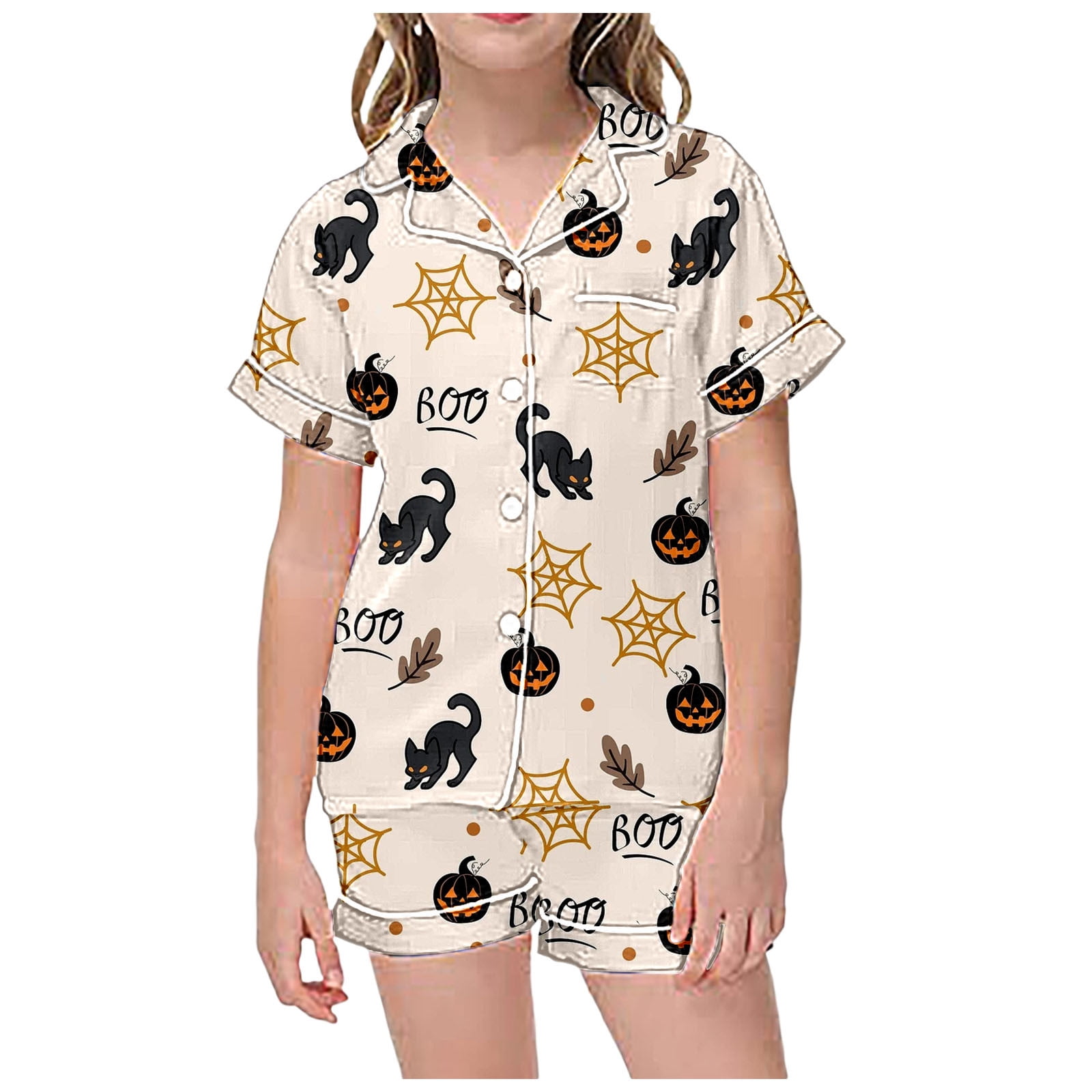Anjue Women’s Plus Size Lounge Set – 2-Piece Button Front Pajama Set, Soft Bamboo Sleepwear