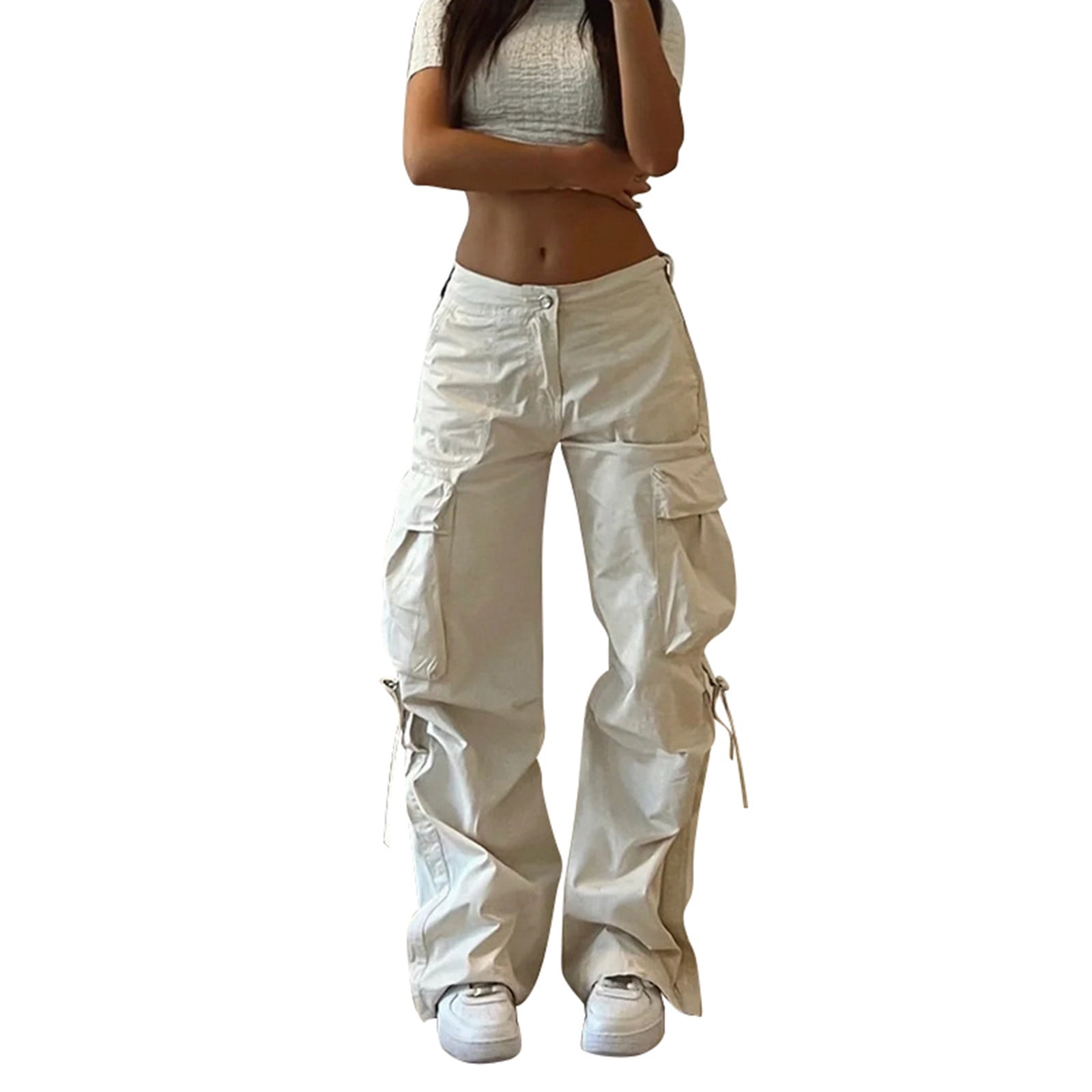 Women Shorts For Seniors Plus Sze Casual Shorts, Women's Plus Sold Button Decor Knee Length Elastc Wast Shorts Wth Long Linen Shorts For Women