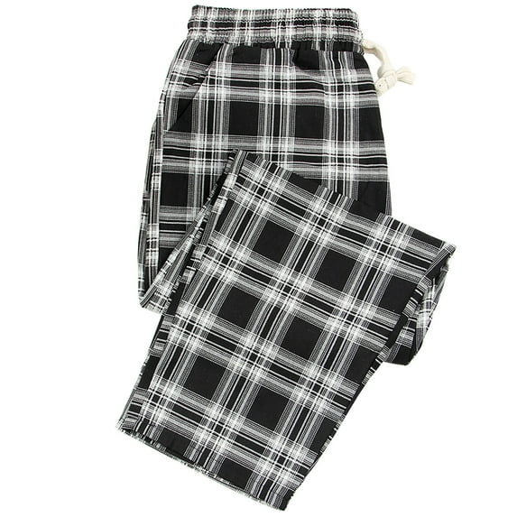 Fshinging Womens Sweatpants Spring/Summer Checkered Pajama Loose Comtable Large Size Outwear Home Workwear Trousers