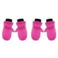 thumbnail image 1 of 2 Pack Waterproof Children Ski Gloves Winter Outdoor Sport Snow Snowboard Thick Warm Mittens Boys Girls Non- Gloves, 1 of 1