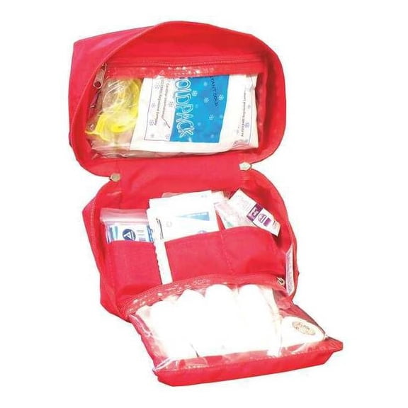 Fsi Trauma Kit, Nylon 90 Components, 40 People Served F-EM-34