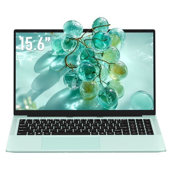 Fsjun 15.6" Mint Green Laptop, Core m3-7Y30 up to 2.60GHz, 16GB RAM, 512GB SSD, FHD IPS Display, Backlit Keyboard with Numpad, Win 11 Pro, Office 2019, for Student & Business