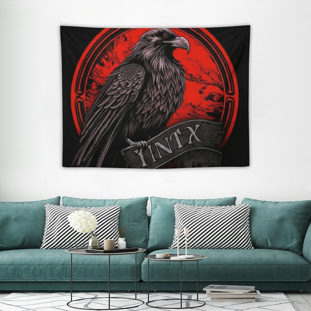 Fsmy Viking Crow Tapestry Ravens in Norse Mythology Wall Tapestries ...