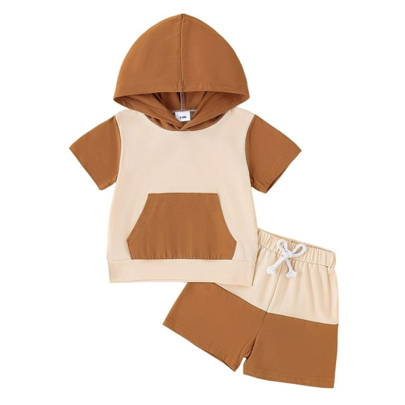 Fsqjgq Baby Boy Clothes 3T Outfits Baby Boy Summer Clothes Toddler Boys Short Sleeve T Shirt Tops Shorts Child Kids 2PC Set Outfits Clothes Tee Shorts Clothing Sets Christmas Pajamas For Kids