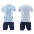 thumbnail image 1 of Fsqjgq Baby Boy Clothes 3XS Boys' Fashion Outfit Baby Boy Summer Clothes Childrens Football Set Absorb Sweat Breathable Training Team Football Tee Shorts Clothing Sets Boy Clothes, 1 of 4