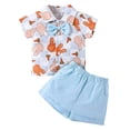 thumbnail image 1 of Fsqjgq Baby Boys Clothes Toddler Boy Easter Outfits Short Sleeve Bunny Carrot Shirt Tops and Shorts Sets Summer Outfits Kids Clothing Sets, 1 of 9
