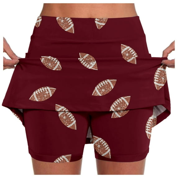 Fsqjgq Pencil Skirt Elegant Skirts for Women Long Skirt Womens Flowy Skirt Women's Tennis Skirts High Waisted Mini Skirt with Pockets Inner Shorts for Athletic Skorts Sports Running Pleated Skirt 3XL