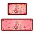 thumbnail image 1 of Fsqjgq Bathroom Rugs Carpets Durable Area Rugs for Living Room Valentine's Day Kitchen Carpet Set 2 Pieces Funny Cartoon Printed Holiday Welcome Mats Polyester Non Slip Floor Mats Bath Mat, 1 of 4
