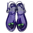 thumbnail image 1 of Fsqjgq Boho Sandals Women Slide Sandals Women Women Shoes Manufacturer Transparent Jelly Shoes Women Flat Slippers Summer Slippers Beach Jelly Size 40 Purple, 1 of 3