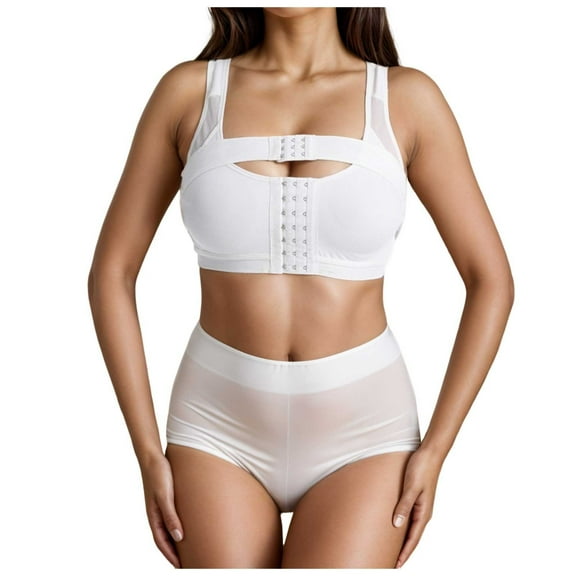 Fsqjgq Bras for Women Underwear Strapless Bra Push Up Large Size Womens Sports Bras for Older Women Adjustable Sports Undergarments With Compression and Compression Push Up Bra Full figure Lace Bras