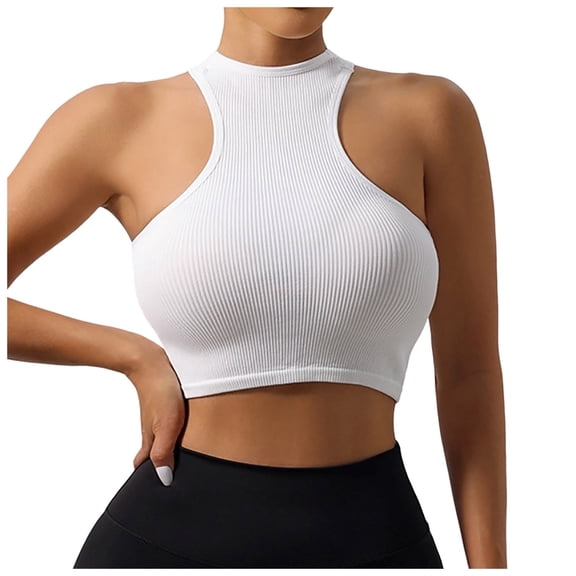 Fsqjgq Bras for Women Underwear Tube Tops with Built In Bra Large Size Womens Sports Bras Spaghetti Strap Sports Bra Front Side Buckle Lace Edge Without Steel Ring Movement Seamless Gathering Adjustm