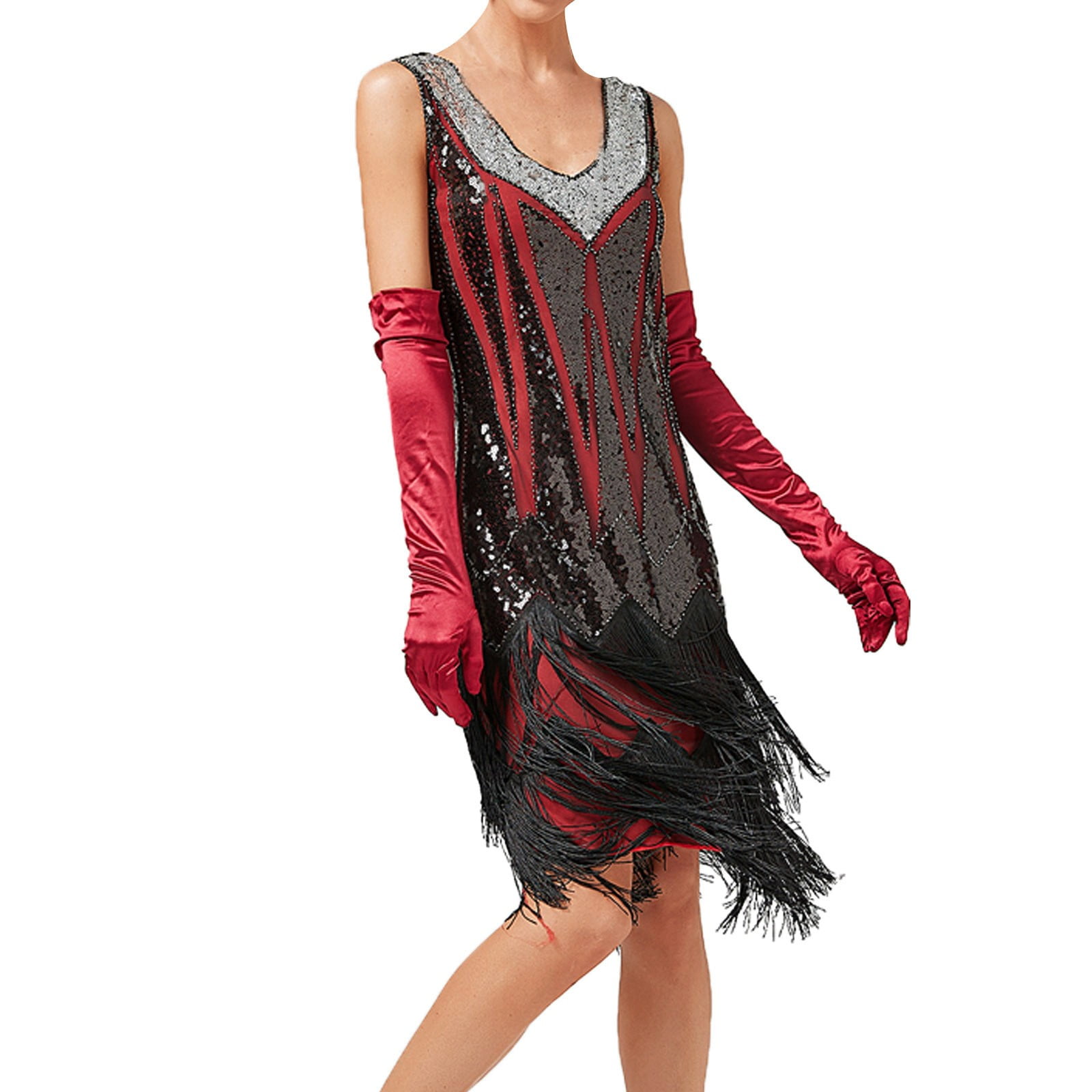 A line sale flapper dress