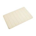 thumbnail image 1 of Fsqjgq Carpet Memory Foam Area Rugs for Living Room Bedroom Bathroom Kitchen Non Slip Soft Polyester Shaggy Floor Mats,16"x 24" 1pc Beige, 1 of 8