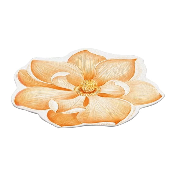 Fsqjgq Durable Carpet Area Rugs Rug Mat Heat Transfer 3D Shaped Flower Floor Mat Sofa Bedroom Living Room Carpet