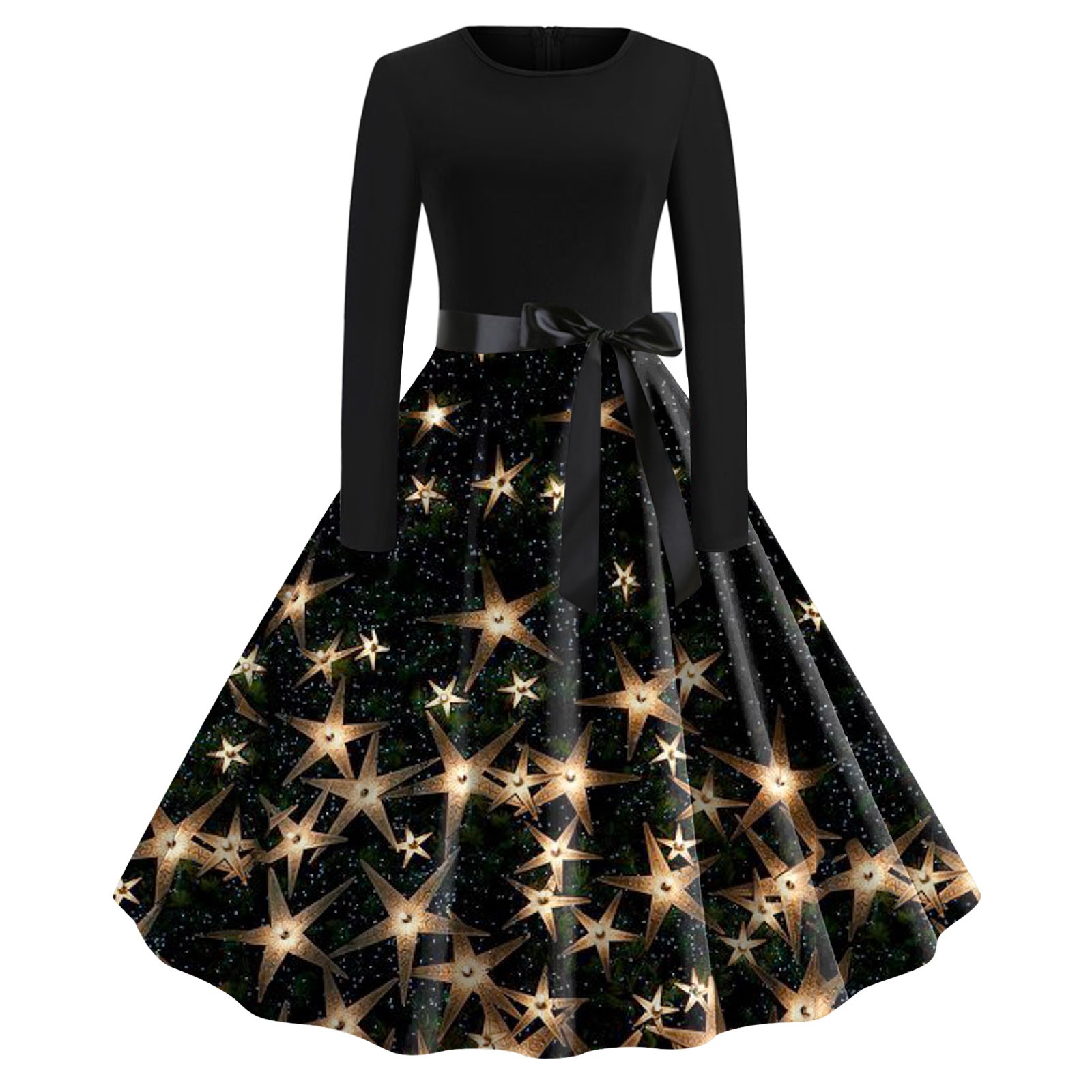slim fit dress slacks Luxury Black V-Neck Mermaid Evening Gown with 3D Lace, Sequins, and Long Sleeves for Women