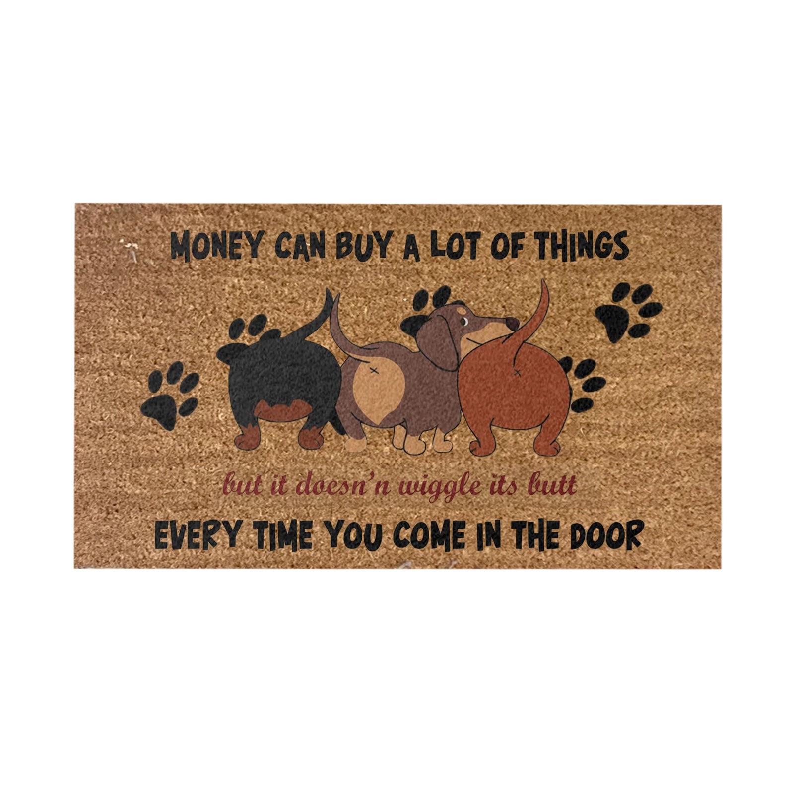 Fsqjgq Funny Carpet Personalized Doormats for Outdoor Entrance Rustic