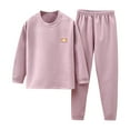 thumbnail image 1 of Fsqjgq Girl Fall Outfits Cute Girls Clothes Toddler Boys Girls Winter Long Sleeve Bear Prints Tops Pants 2PCS Outfits Clothes Set Warm Clothing Sets Kids Clothes Baby Girl Outfits Kids Sets Size 140, 1 of 2