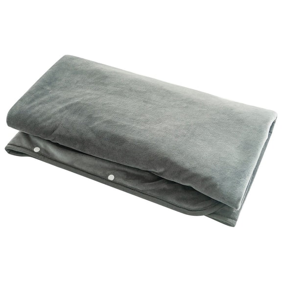 Fsqjgq Heated Blanket 59  29.5 Inch Temperature Control Super Soft Fast Heating Electric Blanket USB Auto Shut Off Heating Pads