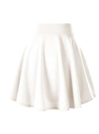 White skater skirt 4xl online