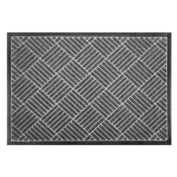 Fsqjgq Outdoor Doormat Rubber Entry Carpet Area Rugs Floor Mat Absorbent Floor Mats Commercial Polypropylene Non Slip Bathroom Rugs 75*45CM