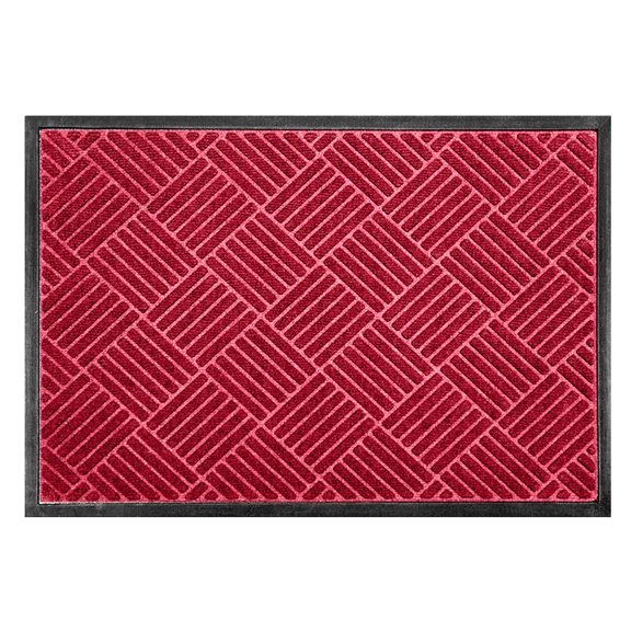 Fsqjgq Outdoor Doormat Rubber Entry Carpet Area Rugs Floor Mat Absorbent Floor Mats Commercial Polypropylene Non Slip Bathroom Rugs 75*45CM