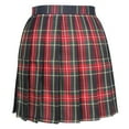 thumbnail image 1 of Fsqjgq Pencil Skirt Y2k Skirts for Women Denim Skirt Falda Maxi Skirts for Women 2024 Pleated Skirt Plaid Pattern Mini Campus Skirt High Waist Knee Length High Waisted Black Skirts XL, 1 of 4