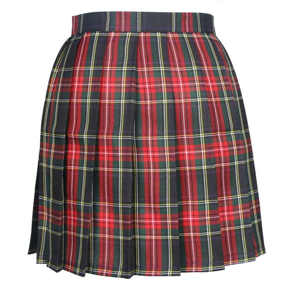 Fsqjgq Pencil Skirt Y2k Skirts for Women Denim Skirt Falda Maxi Skirts for Women 2024 Pleated Skirt Plaid Pattern Mini Campus Skirt High Waist Knee Length High Waisted Black Skirts XL