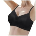 thumbnail image 1 of Fsqjgq Seamless Sports Bras for Women Padded Underwear Full Coverage Wireless Bras Plus Size Full Coverage Back Support Everyday T Shirt Bras XL, 1 of 3