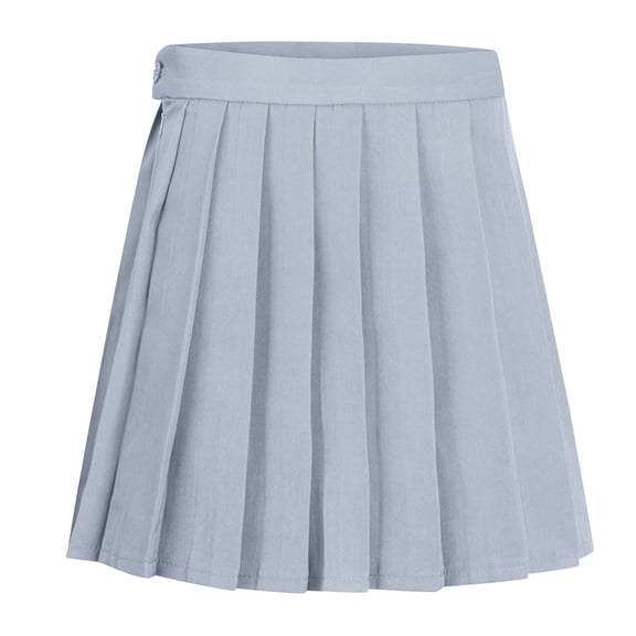 Fsqjgq Skater Skirt Elegant Skirts for Women Sequin Skirt Skirts for Women Trendy Japanese Pleated Skirt Pleated Skirt Cute Ruffle Skirt Mini Comfortable Fashion Casual Beautiful Plain Color L