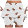thumbnail image 1 of Fsqjgq Skirts for Women Short Tennis Golf Skirts High Waisted with Pockets Inner Shorts Athletic Skorts Sports Running Active Skirts Summer Workout Outfits Mini Skirts Bohemian Skirts for Women S, 1 of 6