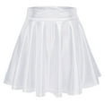thumbnail image 1 of Fsqjgq Skirts for Women Bohemia Pink Skirt Lightweight Pleated Skirt Women's Metallic Skater Skirt Sparkly Shiny Flared Pleated A Line Mini Skort, 1 of 2