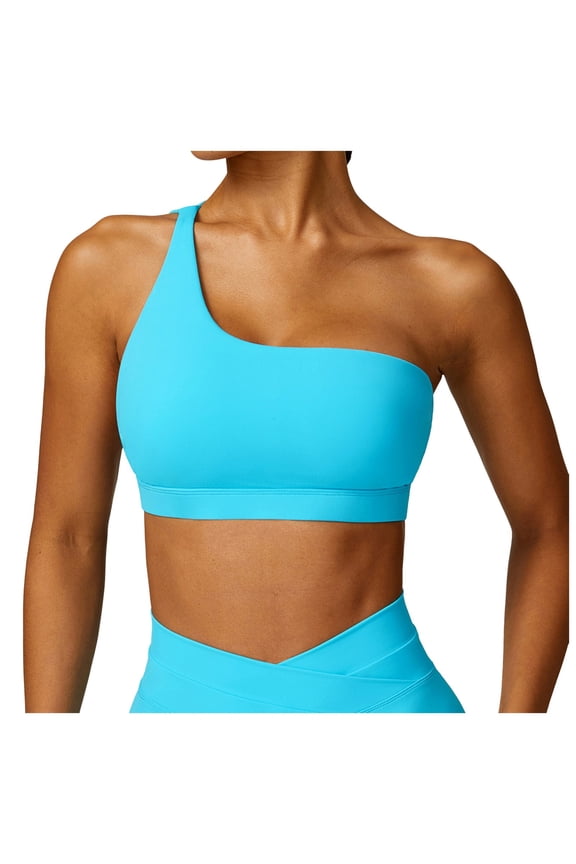 Sports Bras for Women Underwear Bracelets for Women Sports Bralette Push Up Strapless Bra Backless Sports Bra One Shoulder Sexy Padded Bustier Push Up Gym Tops Yoga Bra Workout Bra Fitness Bra