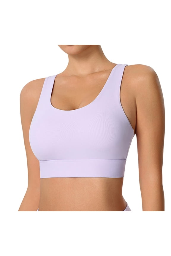 Sports Bras for Women Underwear Built In Bra Tank Tops Floral Lace Nursing Bras Front Close Bras for Older Women Sexy Large Size Integrated High Strength Shockproof Yoga Running Fitness Sports