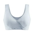 thumbnail image 1 of Fsqjgq Sports Bras for Women Underwear Built In Bra Tank Tops for Women T-Back Push up Bras Sport Bra Women's Vest Type Sexy No Steel Ring Bra Gathering Underwear Push Up Bra Tank Tops, 1 of 4