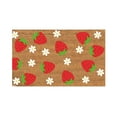 thumbnail image 1 of Fsqjgq Spring Summer Doormats Fruit Pattern Polyester Indoor and Outdoor Welcome Mat Non Slip Entry Rug Floor Mats,16"x 24" 1 Piece, 1 of 5