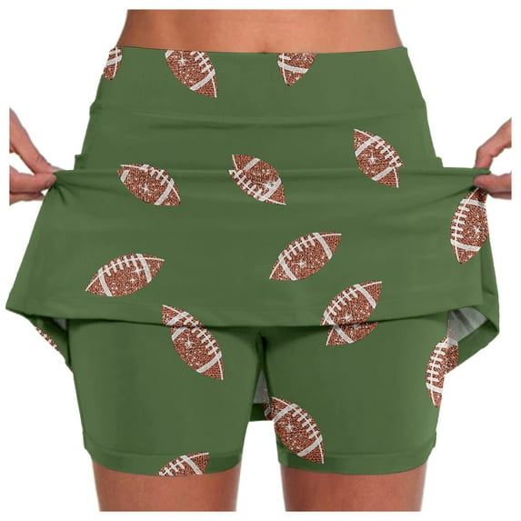 Fsqjgq Skirts for Women Plus Size Tennis Golf Skirts High Waisted with Pockets Inner Shorts Athletic Skorts Sports Running Active Skirts Summer Workout Outfits Mini Skirts Womens Black Skirt Y2K 5XL